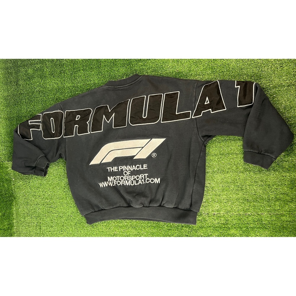 Formula 1 F1 Motorsport Graphic Sweatshirt Black Mens Large Pinnacle of Racing